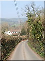 Lane from Llandevaud to the A48 in NP18 2AG