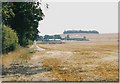 Track leading to Summerhouse Farm, Goffer's Knoll tumulus on the horizon. in SG8 6DN