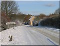 Approaching Wymondham from Edmondtorpe in Wymondham