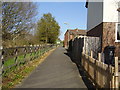 Footpath on the Heathpark Estate in EX14 2BJ