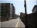 View looking down Wharf Road in N1 5SP