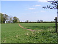Footpath to The Street, Bredfield in Boulge