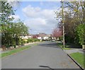 Foxholes Crescent - looking towards Foxholes Lane in LS28 5QD