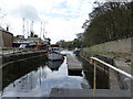 A view along the dock, Y Felinheli in LL56 4JP
