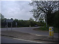 Junction of A40 and Wooburn Green Lane in HP10 0AD