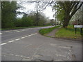 Junction of North Drive and A40, Beaconsfield in HP10 0AD