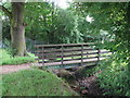 Footbridge over a tributary of the St. James Stream in CR0 8XE
