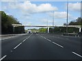 M40 motorway - footbridge west of junction 2 in HP9 2SG