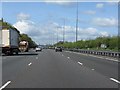 M40 motorway south of Beaconsfield in HP9 1EP