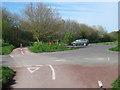Regional Cycle Route 15 in Pegwell Bay Nature Reserve in Cliffsend