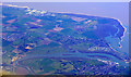 Brightlingsea and Point Clear Bay from the air in CO7 0JU
