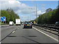 M40 Motorway - One mile to junction 5 (Stokenchurch) in HP14 3UW