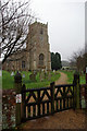 Churchyard gates in PE31 6LP