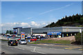 New Aldi Supermarket and Wickes DIY stores, Snedshill, Telford in TF2 9EF