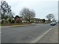 Looking back down Broomfield Avenue towards Cranleigh Road in BN14 9LY