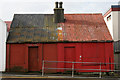 Old tin building, Commercial Road, Lerwick in ZE1 0QN
