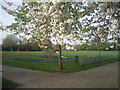 Northbrook Park in springtime in SE12 9HY