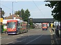 Trams on the Bilston Road in WV2 1HJ