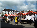 Open air market, Warwick in CV34 6AU