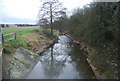 River Bourne - downstream in TN11 0LS