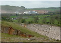 Quarry in the foreground, another in the background in DE4 4HU