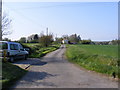 Bridleway to North Green in Great Glemham