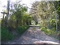 Footpath to Glemham Road in IP17 2BY