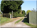 Footpath to Grove Farm, B1119 & Deadman's Lane in IP17 2BY