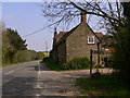 Haslingbourne Lane looking east towards the A283 in GU28 0JL