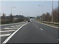 Croft Interchange - northbound slip roads to the M6 in WA3 7HD