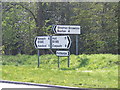 Roadsigns on the B1149 Holt Road in NR10 4ED