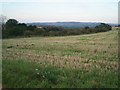 Across stubble field in the direction of Broad Campden in GL55 6UX