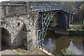 Iron Bridge over Severn Gorge, Shropshire in TF8 7JT
