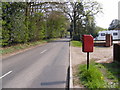 Short -Thorn Road & Short -Thorn Road Postbox in NR10 5NU