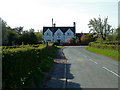 Approaching the bend in Hobcroft Lane, Mobberley in WA16 7NU