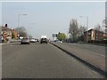 A580 approaching Worsley Road junction (A572) in M27 4AG