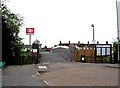 Footbridge at South Wigston Railway Station, South Wigston in LE18 4PP