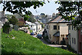 Blackawton: Village from churchyard in TQ9 7BP