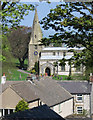 Taddington - Church from The Jarnett in Taddington