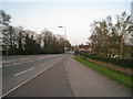 Worting Road by the cemetery in RG22 6NE
