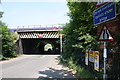Cow Lane railway bridge in RG4 7AD
