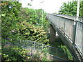 Footbridge over Soke Parkway, Peterborough in PE4 7XT