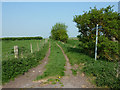 Footpath to Metheringham Fen Lane in LN4 3AW