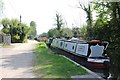 Looking towards the wharf in Aldermaston Wharf