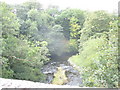 Afon Seiont from the Railway Bridge in LL55 2DX