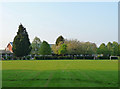 Playing fields of Prince Avenue School in SS0 0NJ