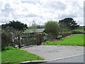 Gated entrance, Trevellas, Cornwall in TR6 0JG
