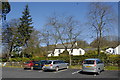 Car park, Sawrey village in LA22 0LB