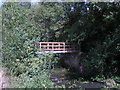 New footbridge on footpath 1634 in RH12 1UP