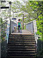 Footbridge at Crowhurst Station in TN33 9AD